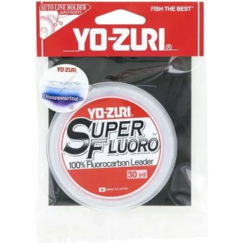 Флюорокарбон YO-ZURI SUPERFLUORO 30YDS 12Lbs 6kg (0.297mm)
